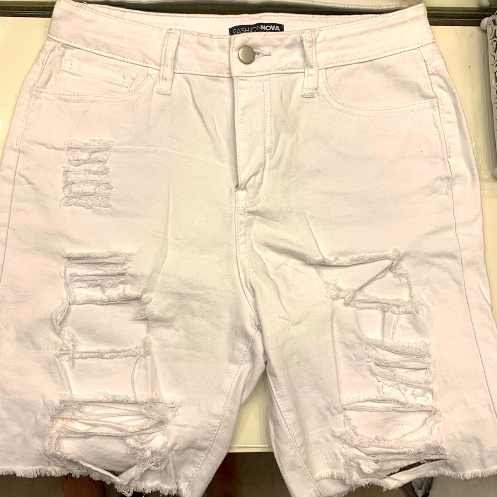 Fashion Nova jean shorts